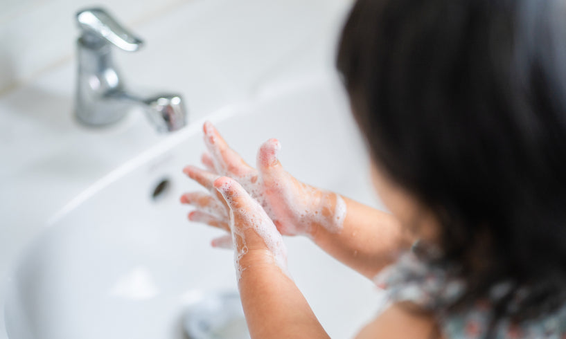 child hand eczema