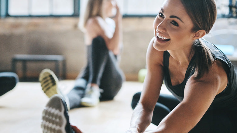 woman in the gym