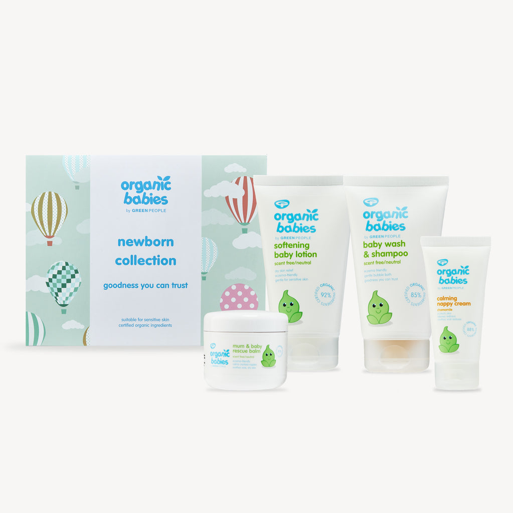 organic babies newborn collection gift set