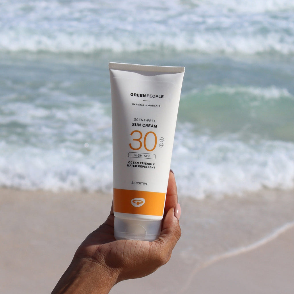 scent free SPF 30 100ml bottle