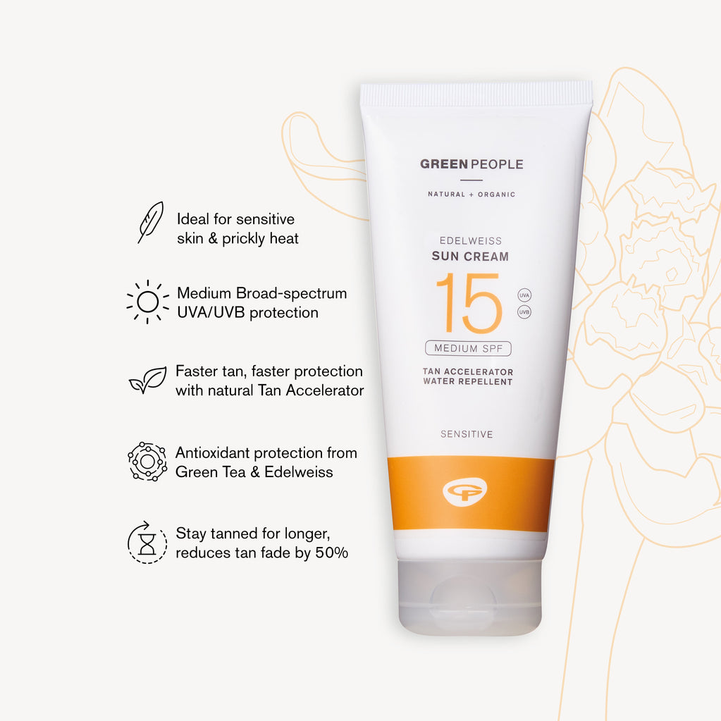 edelweiss sun cream spf 15 benefits