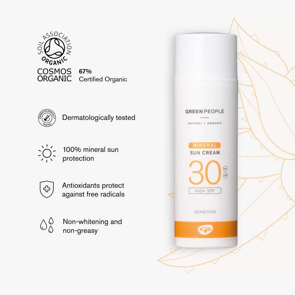 green people mineral sun cream spf30 benefits