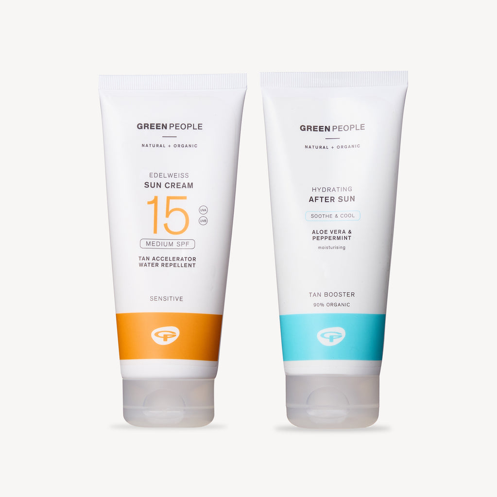 spf15 sun cream + hydrating after sun - 200ml