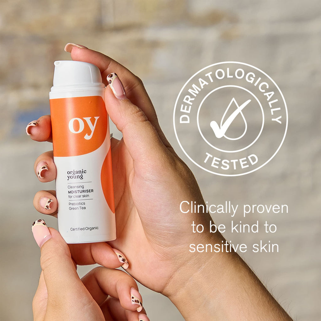 Oy! Clear Skin Cleansing Moisturiser 50ml Dermatologically tested