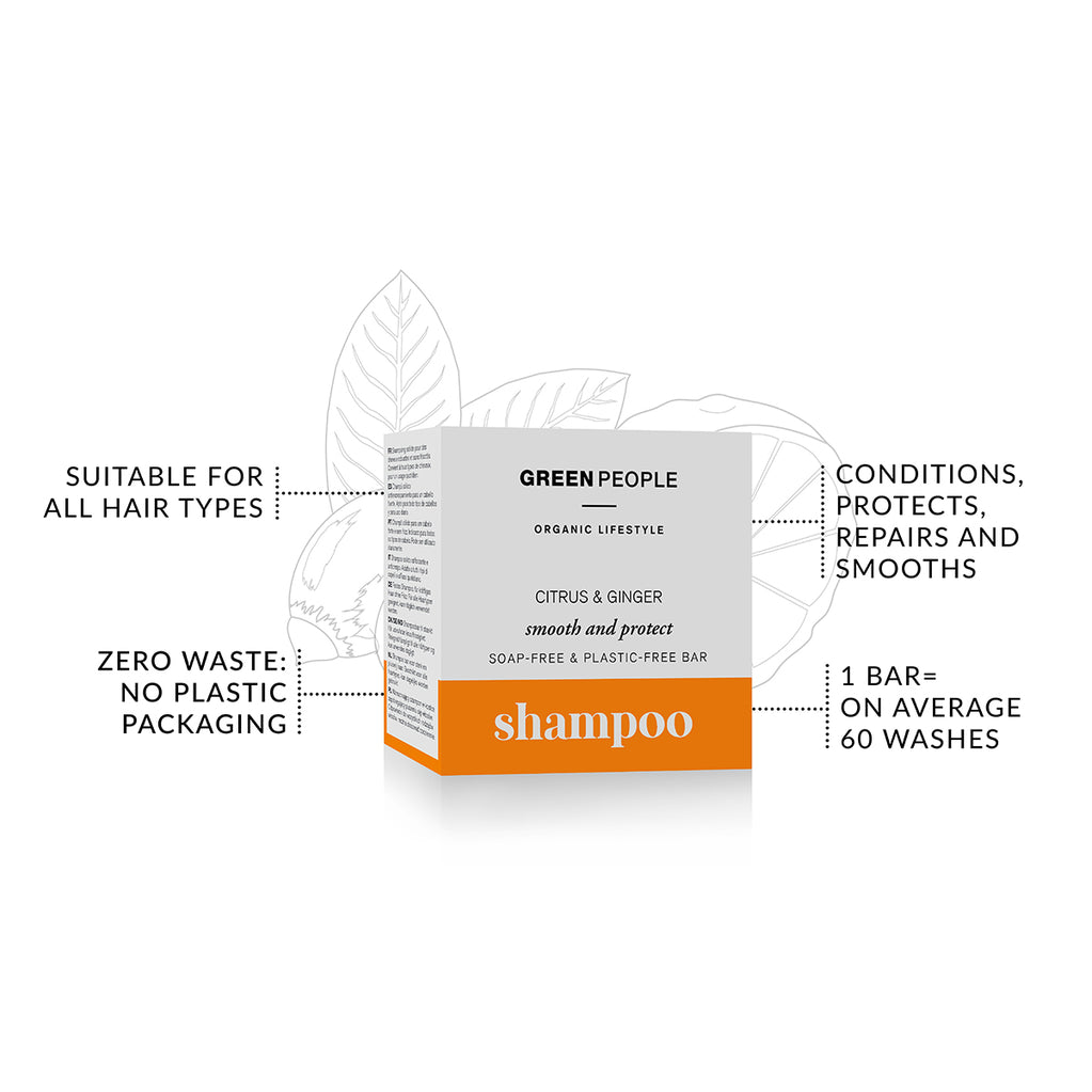 Citrus & Ginger Shampoo Bar benefits