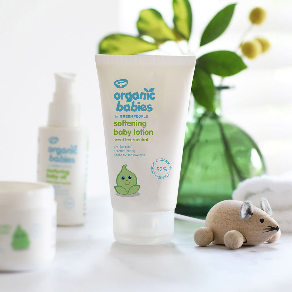 organic babies softening baby lotion 