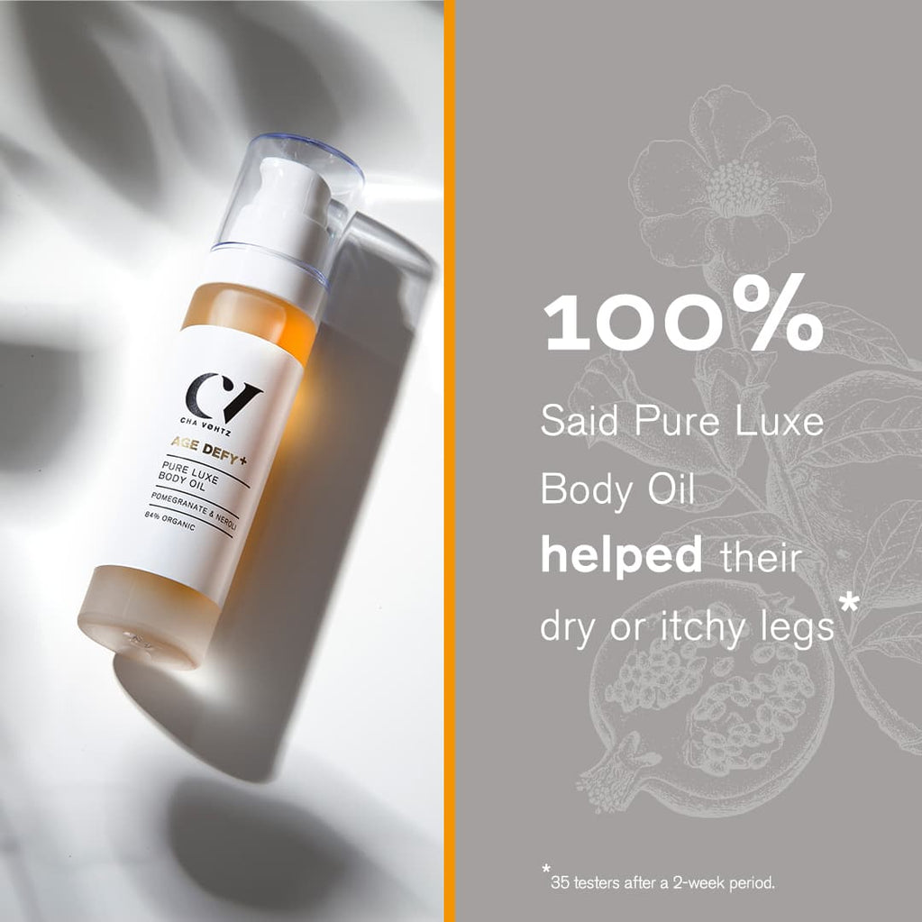 Age Defy+ Pure Luxe Body Oil 50ml 100% said it helped dry or itchy legs